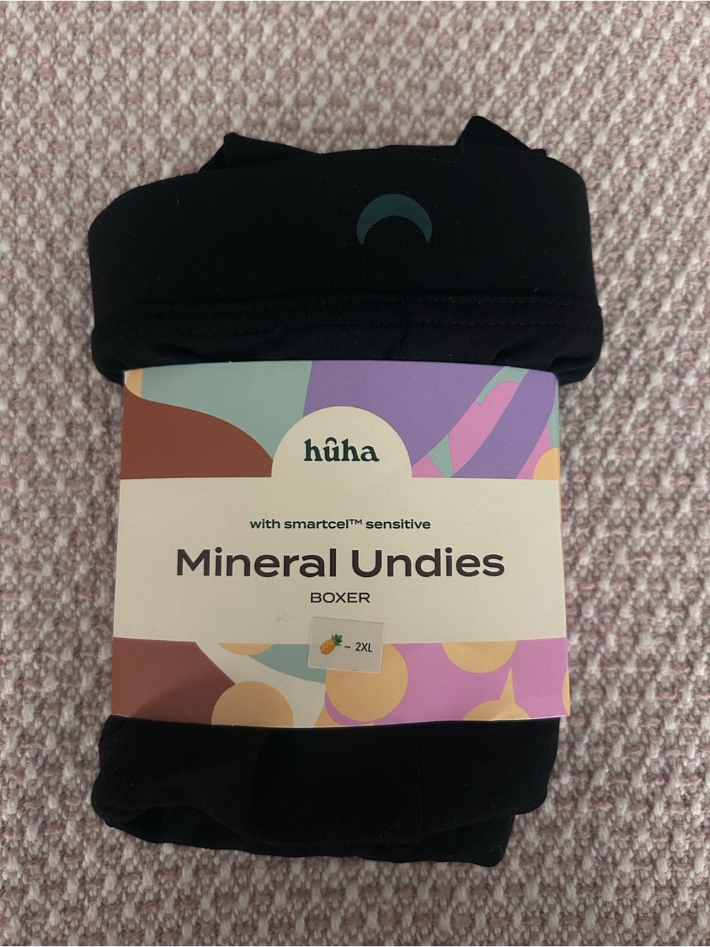 hūha women’s underwear size 2xl Mineral Undies Boxer - Black